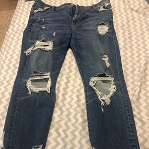 Size 16 Hi Rise Jegging Crop American Eagle